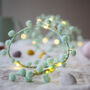 Easter Mint Pom Pom Fairy Lights, thumbnail 1 of 5