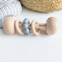 Personalised Wooden Baby Rattle Montessori Inspired, thumbnail 1 of 5
