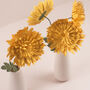 Paper Chrysanthemum Flower Making Kit, thumbnail 3 of 7