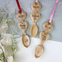 Engraved Wedding Favour Love Spoon, thumbnail 1 of 4