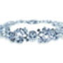 Oval And Solitaire Crystal Bracelet, thumbnail 4 of 5