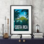 Costa Rica Art Print, thumbnail 1 of 4