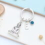 Personalisable Buddha Keyring Spiritual Gift, Good Luck Token, Yoga Accessory, thumbnail 2 of 9