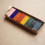 Set Of Eight Beeswax Block Rubbing Crayons, thumbnail 1 of 4