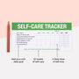 Little Ticket Book Of Self Care | Daily Wellness Tracker, thumbnail 3 of 7