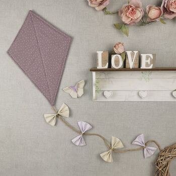 Lilac And Cream Baby Room Wall Art, Baby Shower, 9 of 10