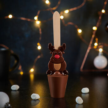 Christmas Rudolph Hot Chocolate Spoon, 3 of 3