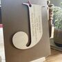 Personalised Initial Letter Holy Communion Day Card, thumbnail 4 of 7