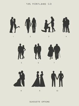 Personalised Wedding Anniversary Love Papercut, 2 of 9