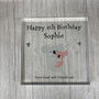 Personalised Koala Acrylic Birthday Block Gift, thumbnail 3 of 6