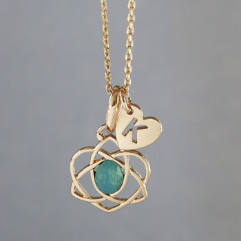 Gold Colour And Turquoise Charm Collection, 4 of 5