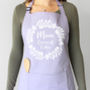 Personalised Wreath Apron, thumbnail 2 of 12