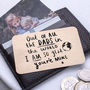 'Dad I Am So Glad You're Mine' Wallet Card, thumbnail 3 of 9