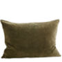 Large Rectangular Velvet Cotton Cushion, thumbnail 4 of 6