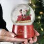 Personalised Musical Santa Globe, thumbnail 1 of 4
