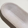 Modern Handmade Self Draining Stoneware Soap Dish, thumbnail 3 of 10