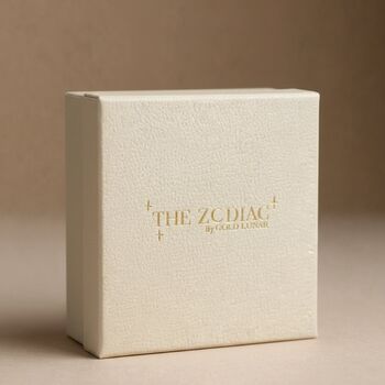 Aquarius Zodiac Necklace 18k Gold Plated Gift, 2 of 8