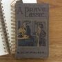 'A Brave Lassie' Upcycled Notebook, thumbnail 1 of 4