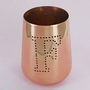 Copper Alphabet Letters Tea Light Holders By G Decor, thumbnail 5 of 10