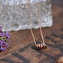 Monroe Rose Gold Sienna Necklace, thumbnail 1 of 2