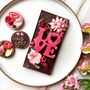 Valentines Chocolate Gift Idea, Personalised Vegan Love, thumbnail 1 of 9