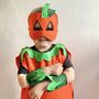 Felt Halloween Pumpkin Costume For Children And Adults, thumbnail 1 of 10