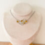 Stainless Steel Honeycomb Bee Necklace, thumbnail 5 of 6