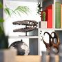 Large Hand Painted Mosasaurus Skull Dinosaur Sculpture – Museum Quality 3D Resin Fossil Model On Black Metal Stand, Statement Home Decor, thumbnail 2 of 4