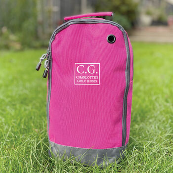 Personalised Golf Boot Bag In Square, 6 of 7