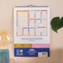 2025–2026 A3 Academic Family Calendar | Colour Flow, thumbnail 7 of 8