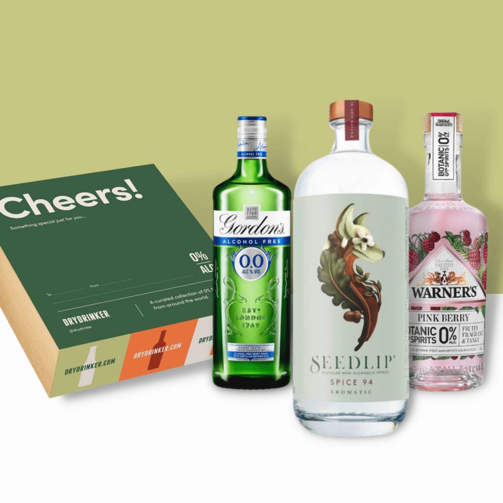 Alcohol Free Spirits Gift Box 0 Abv By Drydrinker