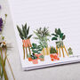A4 Letter Writing Paper With Hanging Houseplants, thumbnail 2 of 4
