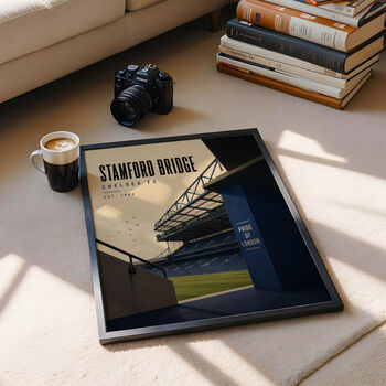 Chelsea, Stamford Bridge Football Stadium Poster, 5 of 5