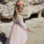 Mary Jane In Blush ~ Flower Girl Dress Or Party Girl Dress, thumbnail 6 of 9