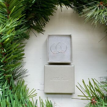 Rose Quartz Hoop Earrings, 7 of 7