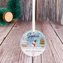 Personalised First Christmas Ceramic Ornament For Baby, thumbnail 6 of 7