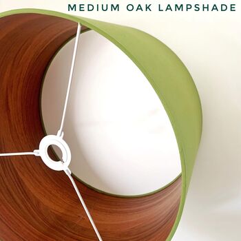 Wooden Lined Bespoke Lampshade, 12 of 12