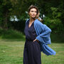 Bali Navy Midi Dress, thumbnail 1 of 9