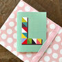 Mini L Alphabet Card, thumbnail 3 of 5