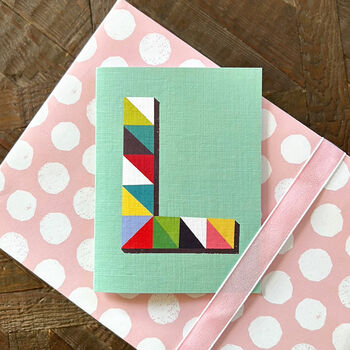 Mini L Alphabet Card, 3 of 5