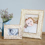Iksu Handcrafted Wooden Photo Frame, thumbnail 1 of 5