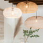 Extra Large White Rattan Lampshade, thumbnail 3 of 5