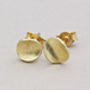 Honesty Stud Earrings Silver Or 18ct Gold, thumbnail 3 of 6