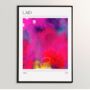 James Laid Abstract Song Art Painting, thumbnail 1 of 3