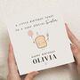 Personalised Funny Birthday Toast Card For Sister, thumbnail 1 of 7