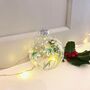 Christmas Snowdrop Glass Bauble, thumbnail 2 of 3