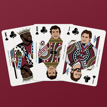 Whufc Playing Cards | Gift For Football Fans, 5 of 12