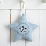 Personalised Embroidered Hanging Star Gift For Any Occasion, thumbnail 8 of 12