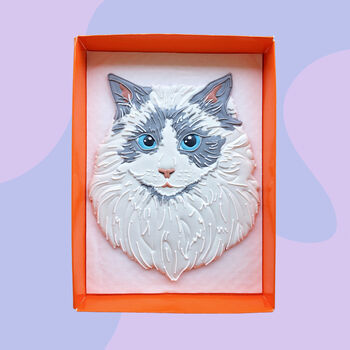Bespoke Animal Portrait Iced Biscuit, 3 of 9