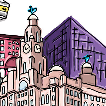 Liverpool Valentines Card, 2 of 4